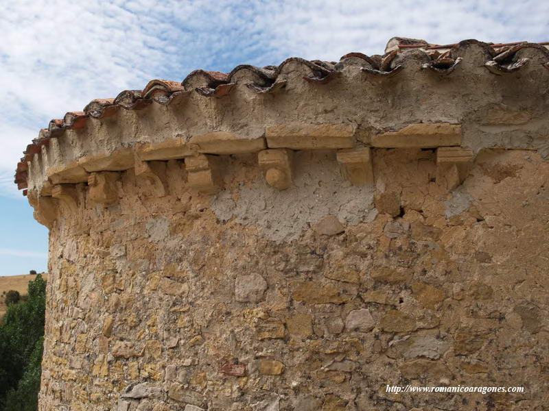 DETALLE DEL LADO NORTE DEL ÁBSIDE